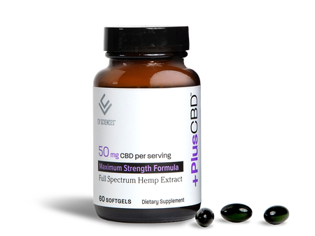 CBD Softgel Capsules 50mg